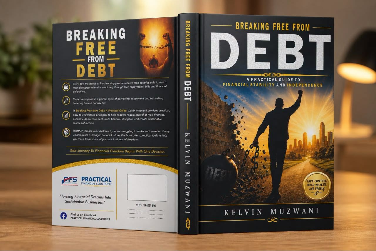 Cover of Breaking Free from Debt: A Practical Guide by Kelvin S. Muzwani