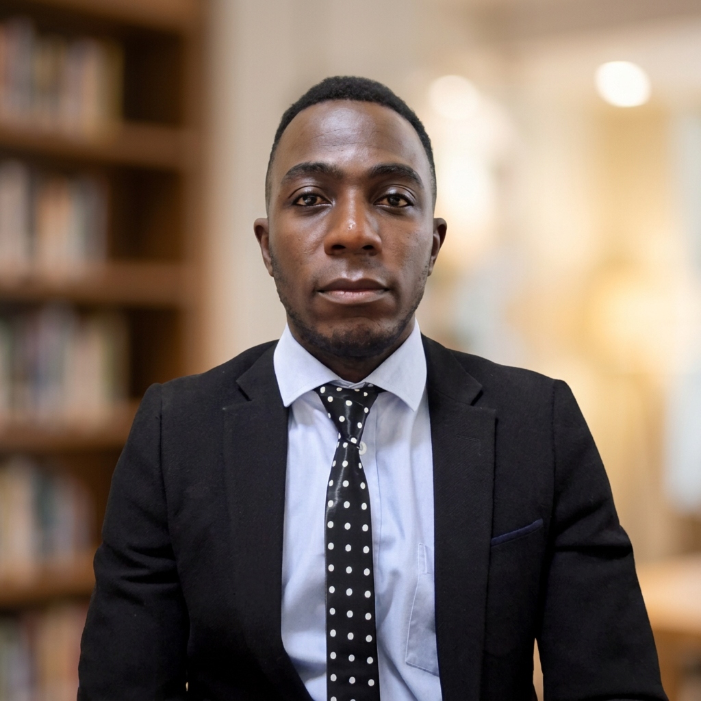 Illustrative portrait placeholder for Kelvin S. Muzwani